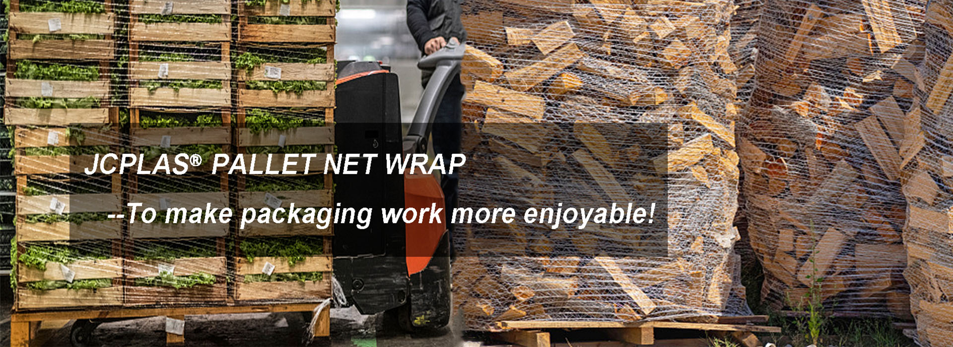Pallet Net Wrap application banner